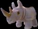 pet rhino don't touch!